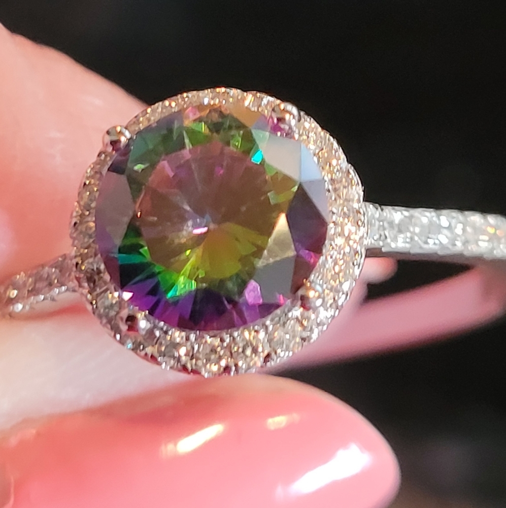 Swarovski Mystic Green Zirconia